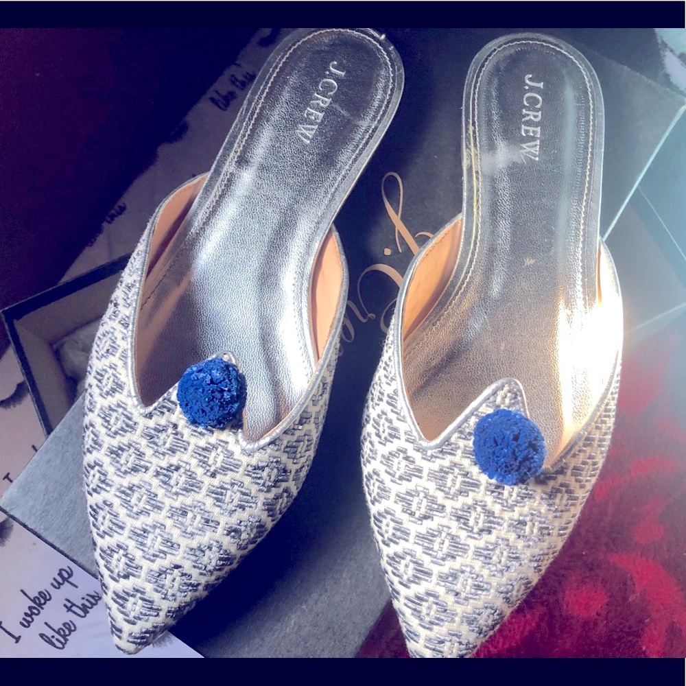 J.Crew Loafer Mules - Picture 1 of 6